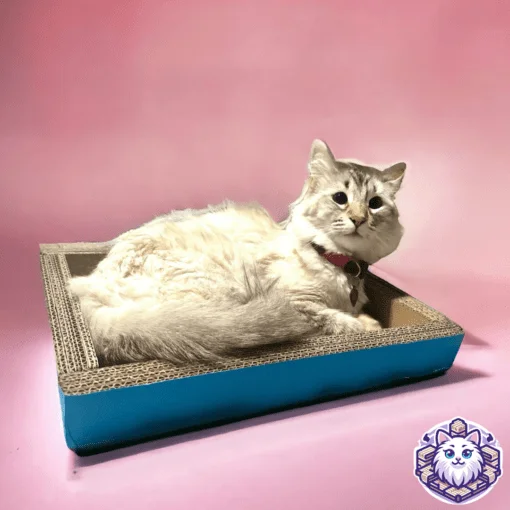 cama para gato de carton