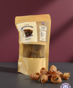 Aros de tráquea de res 100% natural para perro, snack con glucosamina de KittyScratch